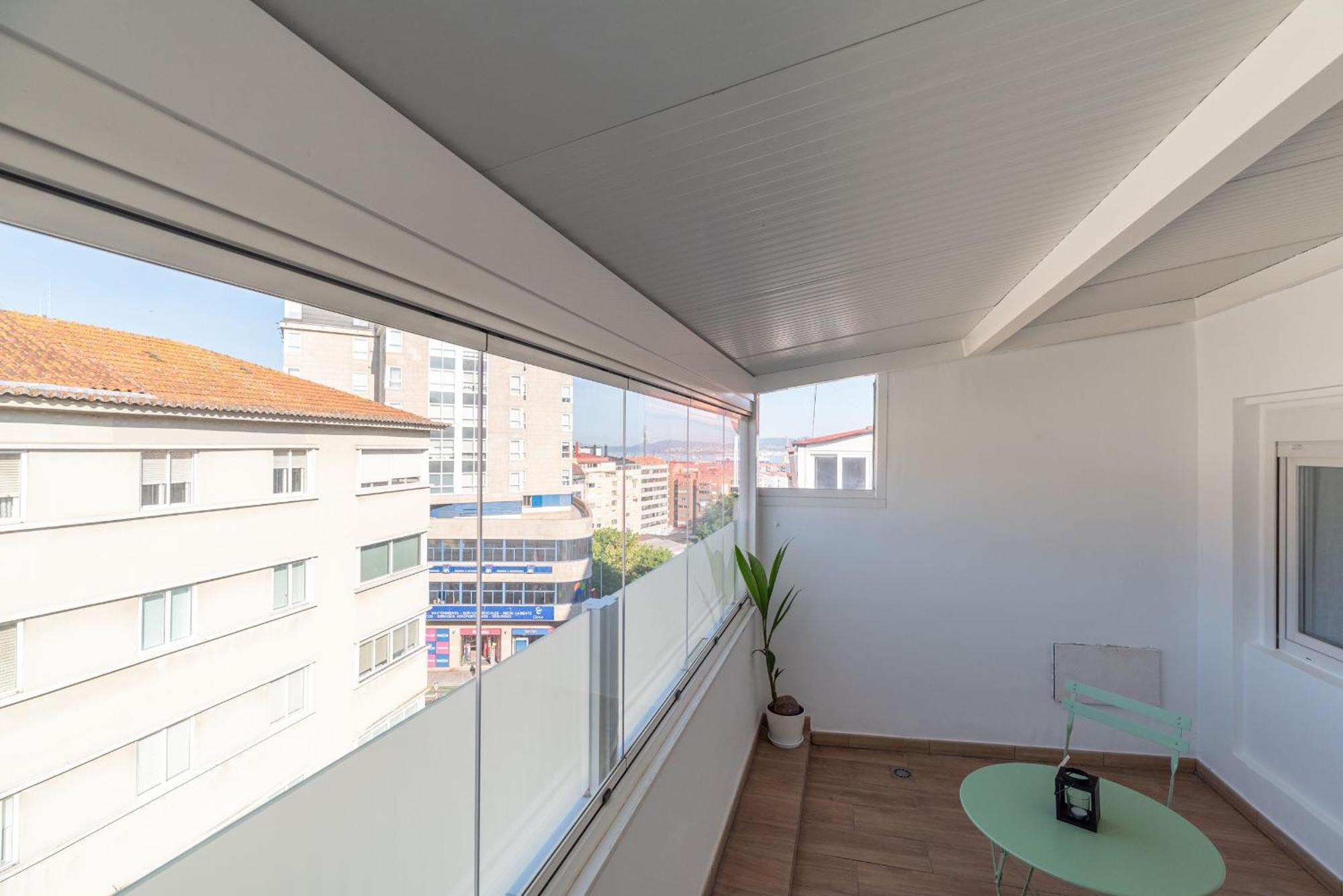 Apartmán Gran Atico Con Terraza Vigo Exteriér fotografie