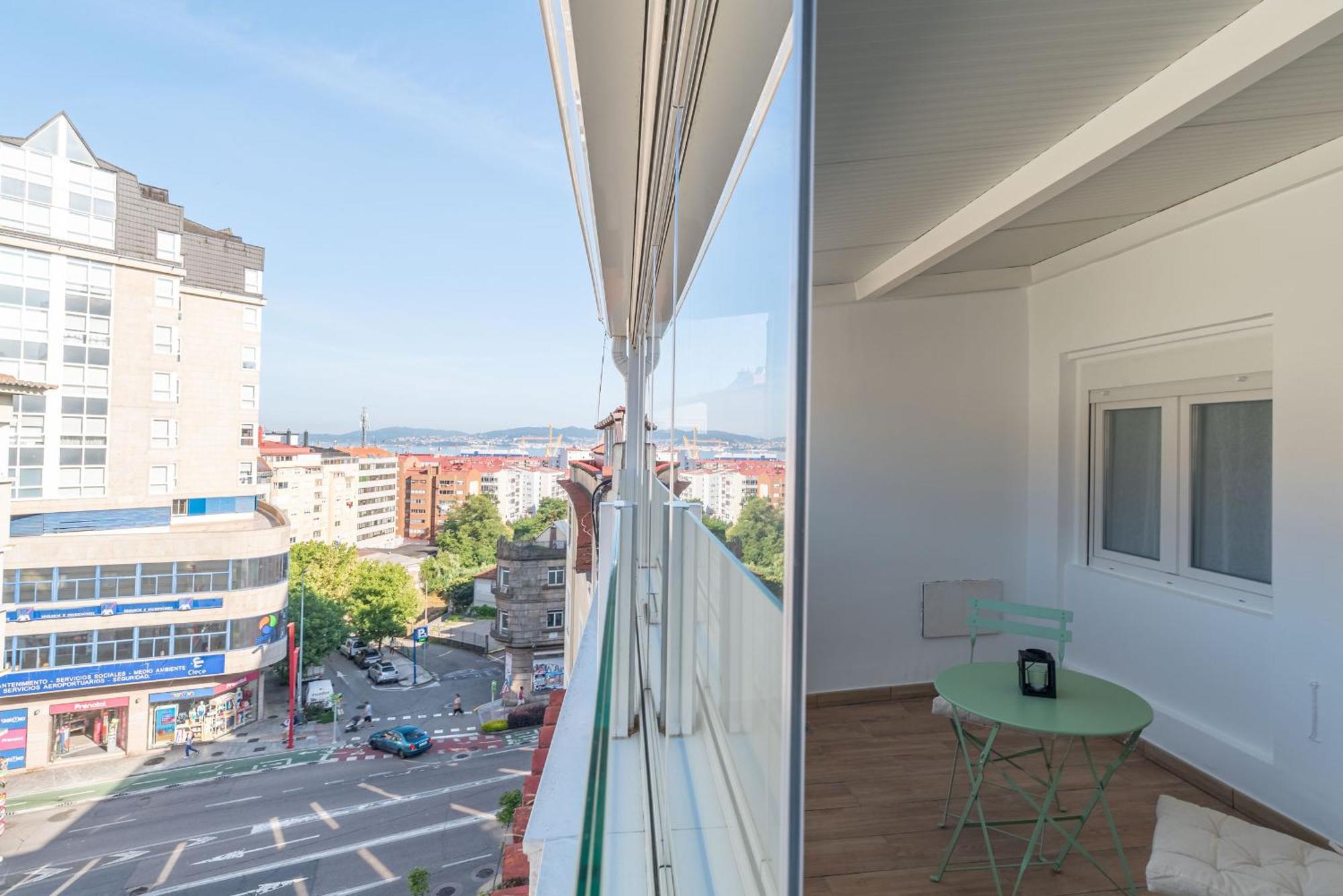 Apartmán Gran Atico Con Terraza Vigo Exteriér fotografie