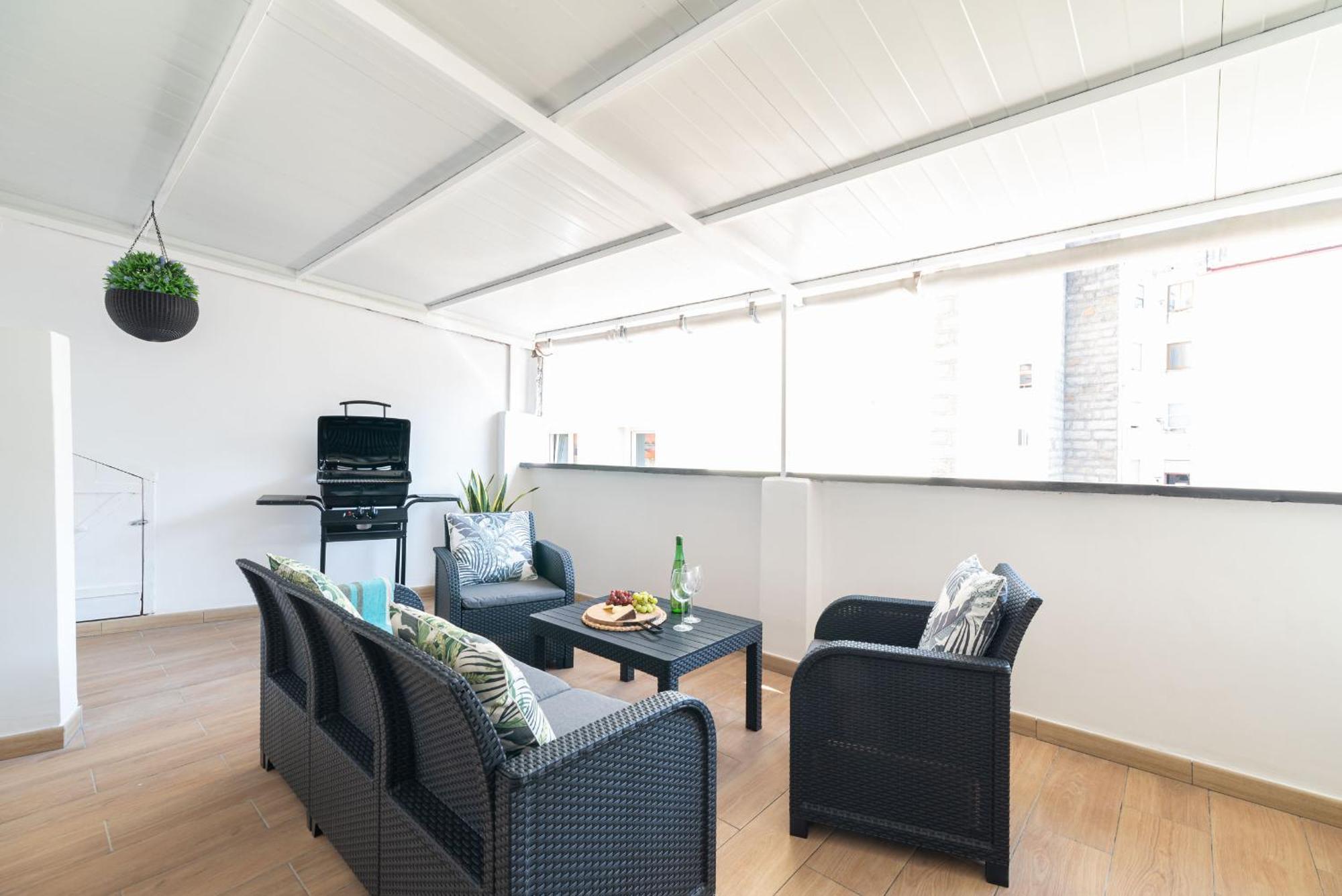 Apartmán Gran Atico Con Terraza Vigo Exteriér fotografie