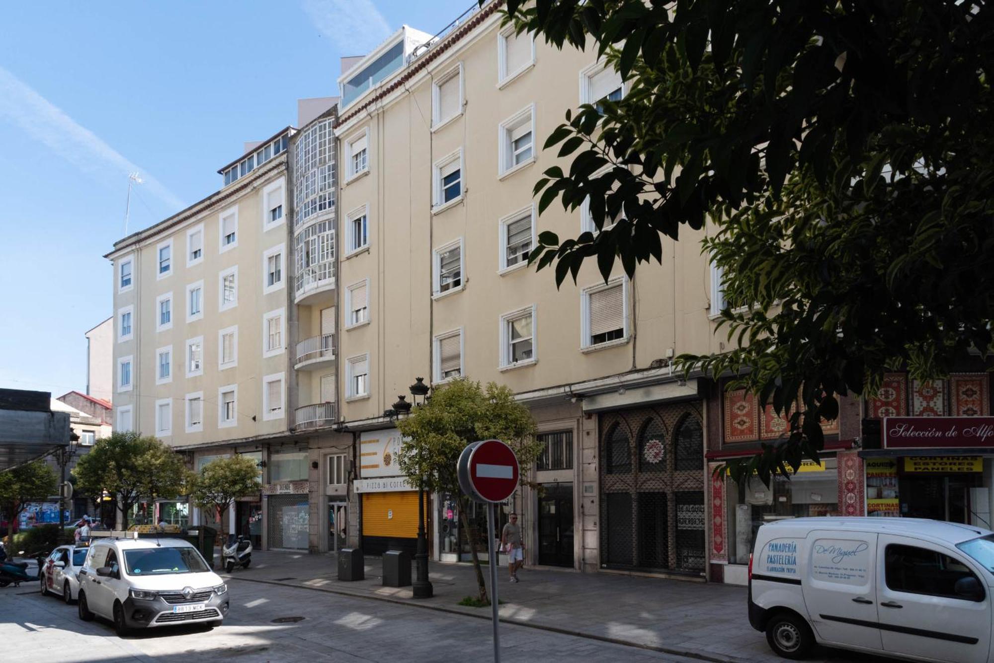 Apartmán Gran Atico Con Terraza Vigo Exteriér fotografie